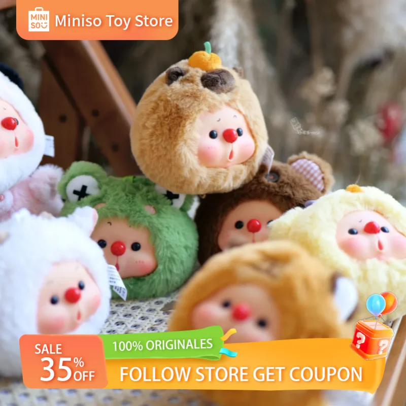 

Аутентичный Qiyu Chaole Oyo животное Bear Cub милая серия плюшевый брелок слепая коробка кукла фигурка орнамент подарочная игрушка Коллекционная