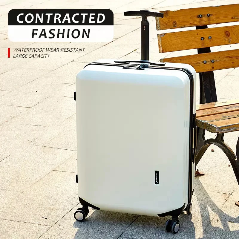 

KLQDZMS 20"22"24"26"28 Inch Large Capacity Trolley Case ABS+PC Boarding Box Luggage Travel Bag With Wheels Rolling Suitcase