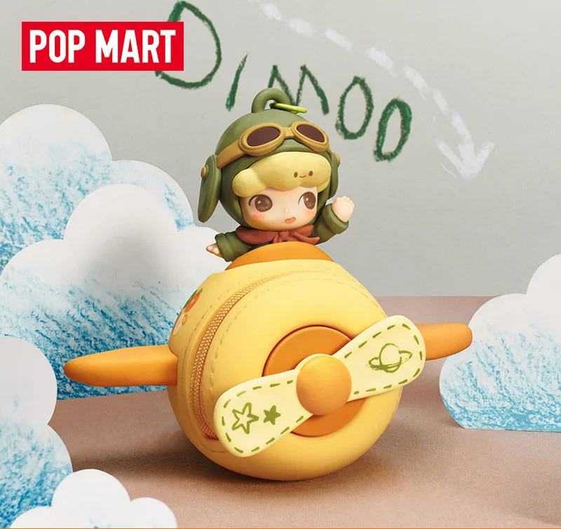 

Popmart Dimoo Memories We Hold Series Headphone Case Kawaii Collection Doll For Valentine'S Day Dimoo Peripheral Gifts