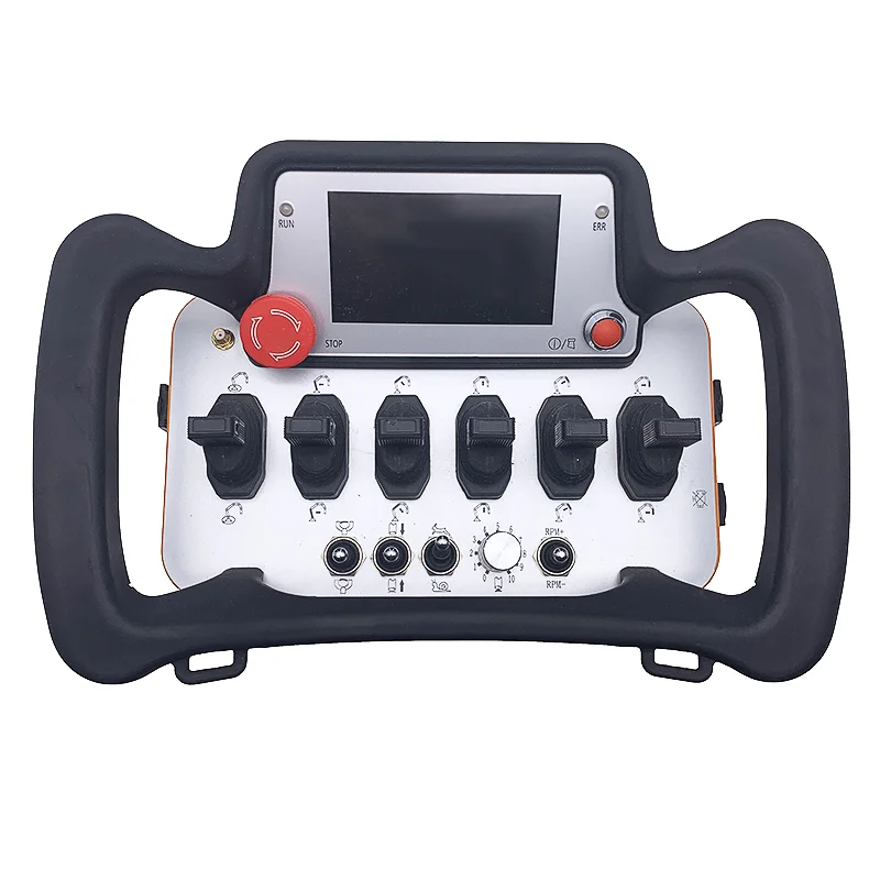 

Wireless 4-Joystick Truck Crane Remote Control 24V Or 12V Radio Control Waterproof Function 1-Year Warranty