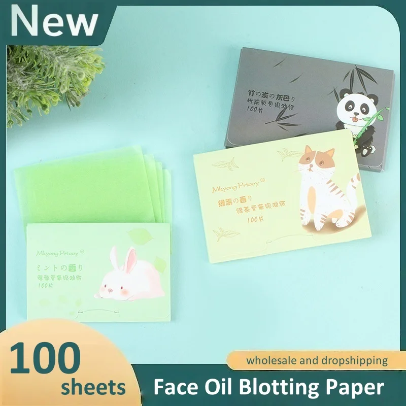 Oil Control Face Tools Skin Friendly Oil-Absorbing Face Cleaning Sheets Portable Matting Face Wipes Compact Portable For Makeup - Detail 1