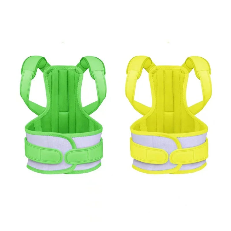 Xuanyu Jin kidsren's posture correction clothing hunchback correction belt body back sitting posture corrector boys and girls universal back hunchback posture correction belt top intimates