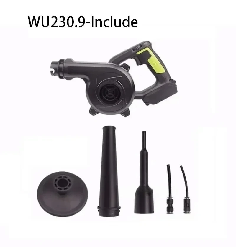 Suitable for WU230 Rechargeable Cordless Blower 20v Max， 2.8Cubic Meter Per Minute Powerful Air Volume [Non Battery and Charger]
