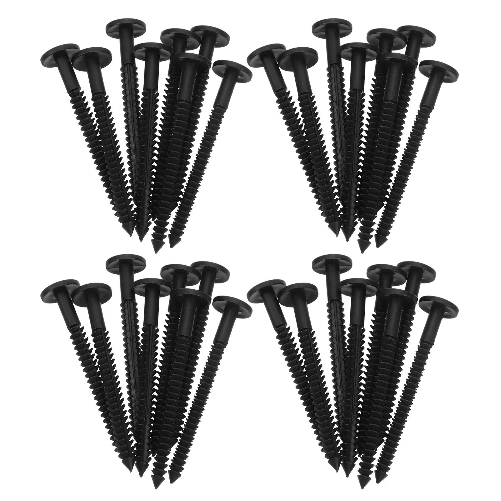 

36pcs Shutter Fasteners Kit Replacement Shutter Pins Plastic Louver Repair Tools For Window Shutters Repair Diy Home Office