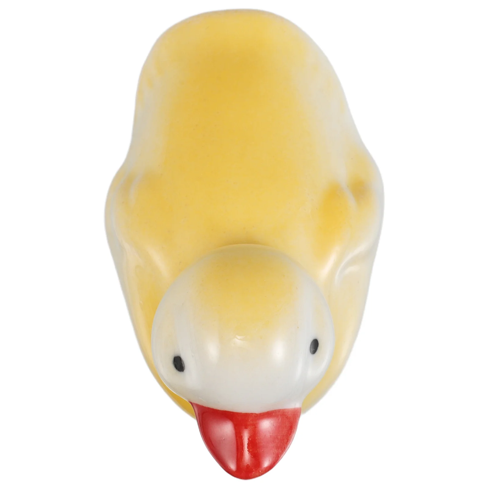 

Floating Ceramic Duck Aquarium Ornament Durable Handpainted Animal Statue Fish Tank Floating Decor Home Display