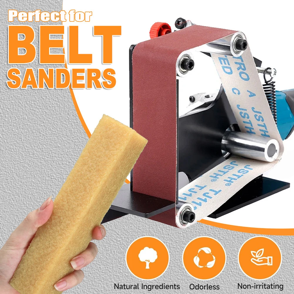 

Abrasive Cleaning Eraser Stick Woodworking Eraser Block Natural Rubber Cleaning Block for Sanding Belts Sanding Discs Rough Tape