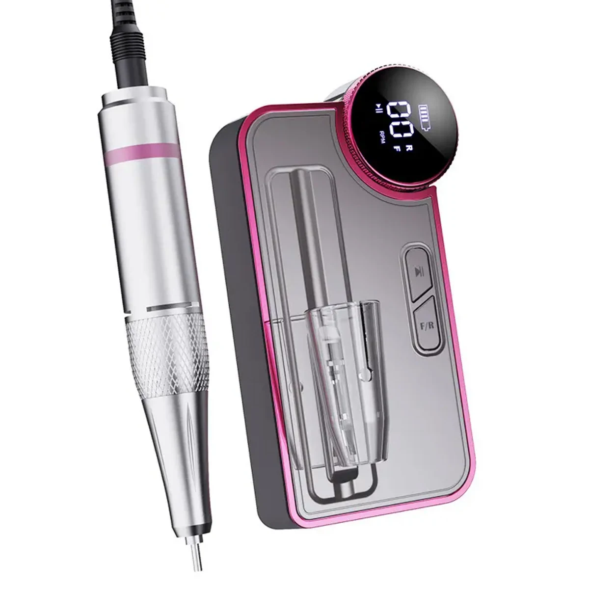 35000rpm Portable Electric Nail Grinding Machine Mute Rechargeable E-File for Manicure