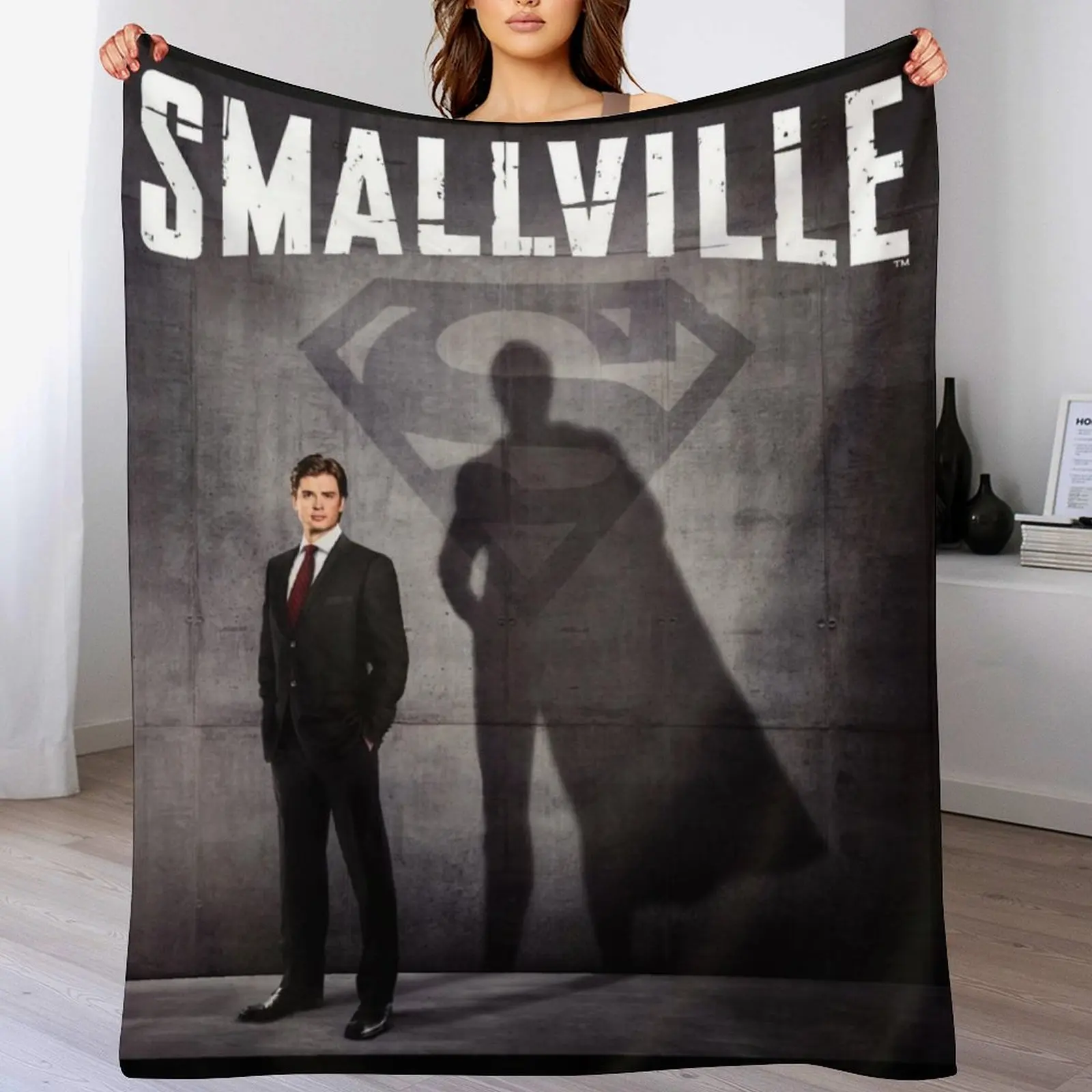 

Smallville Best Movie Throw Blanket Cute Plaid Large for sofa Blankets