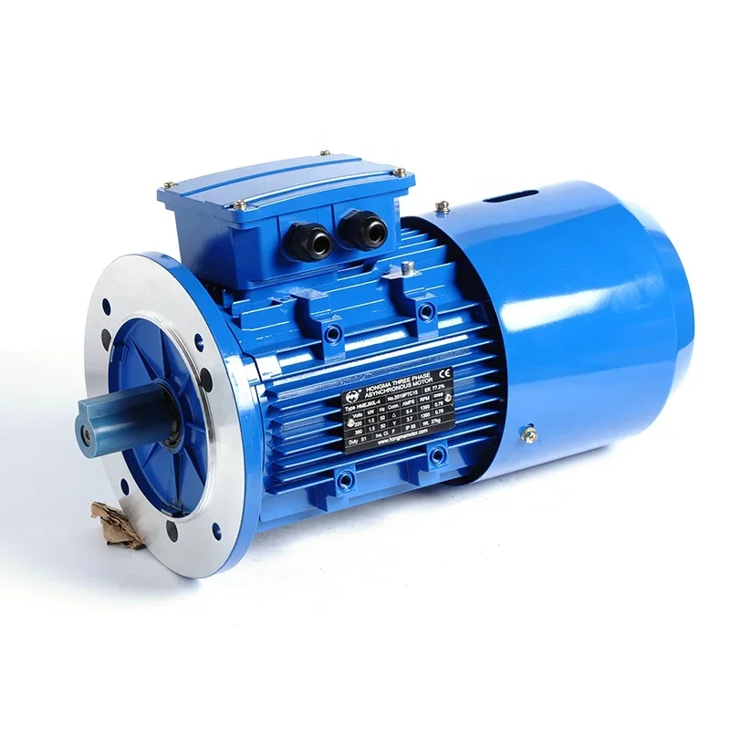 YEJ series three phase electric magnetic brake Motor ac electric motor 0.55kw/0.75kw/1.1kw with factory price