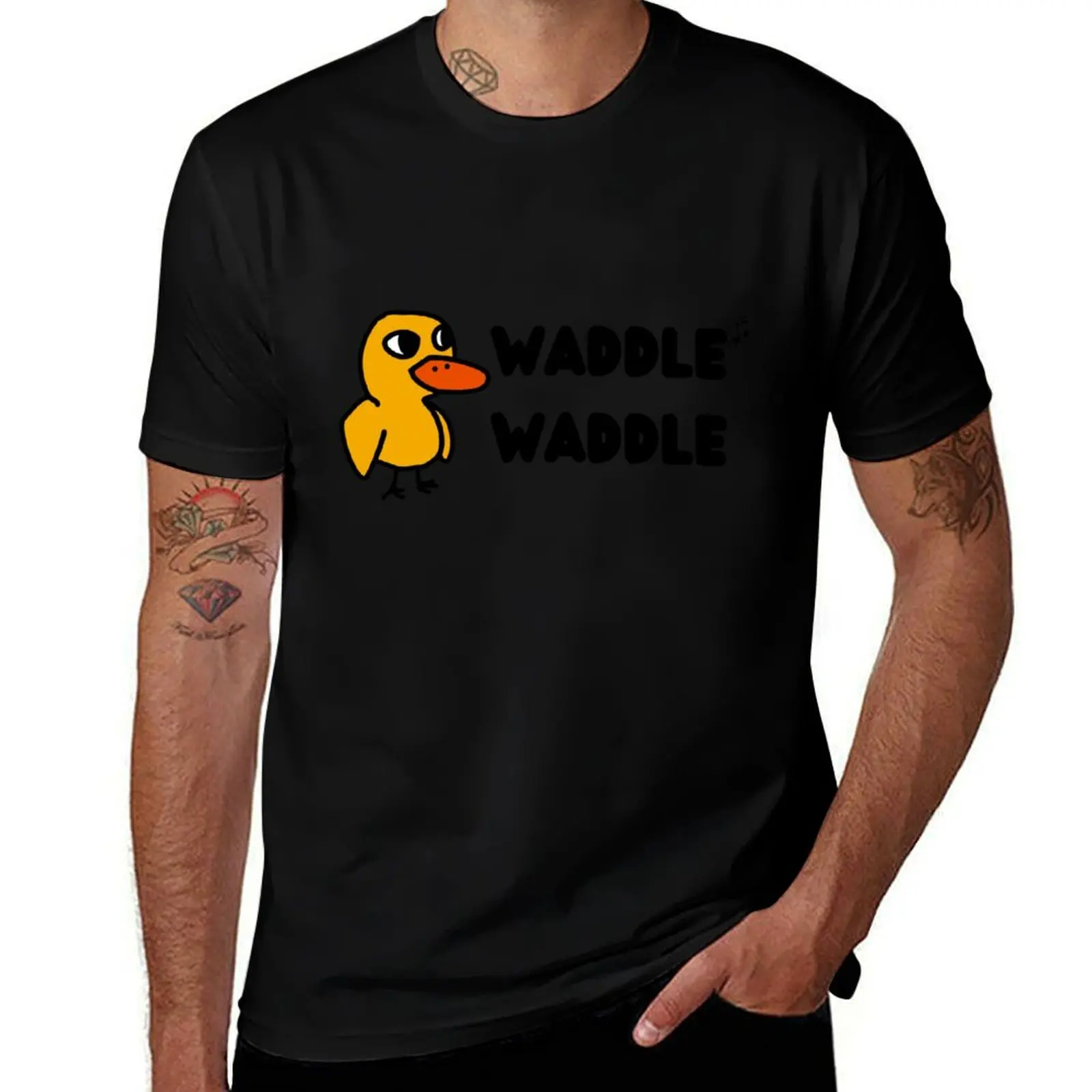 Got any grapes waddle duck song Bryant Oden T-Shirt plus size tops cotton graphic tees rapper graphic tees t shirt for men