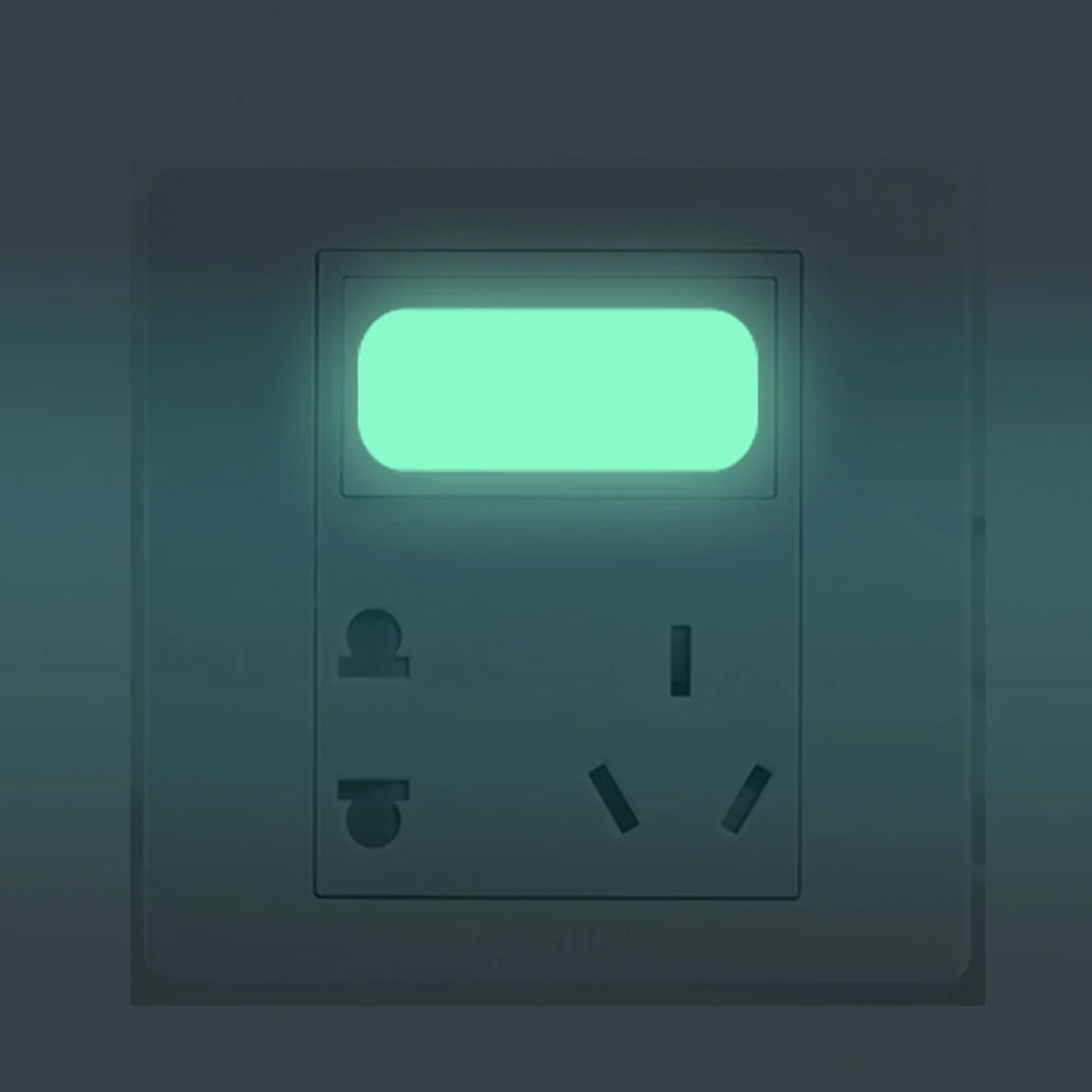Luminous Switch Stickers Night Glowing Decor Decorative Bedroom The Dark Decal Adhesive Tape