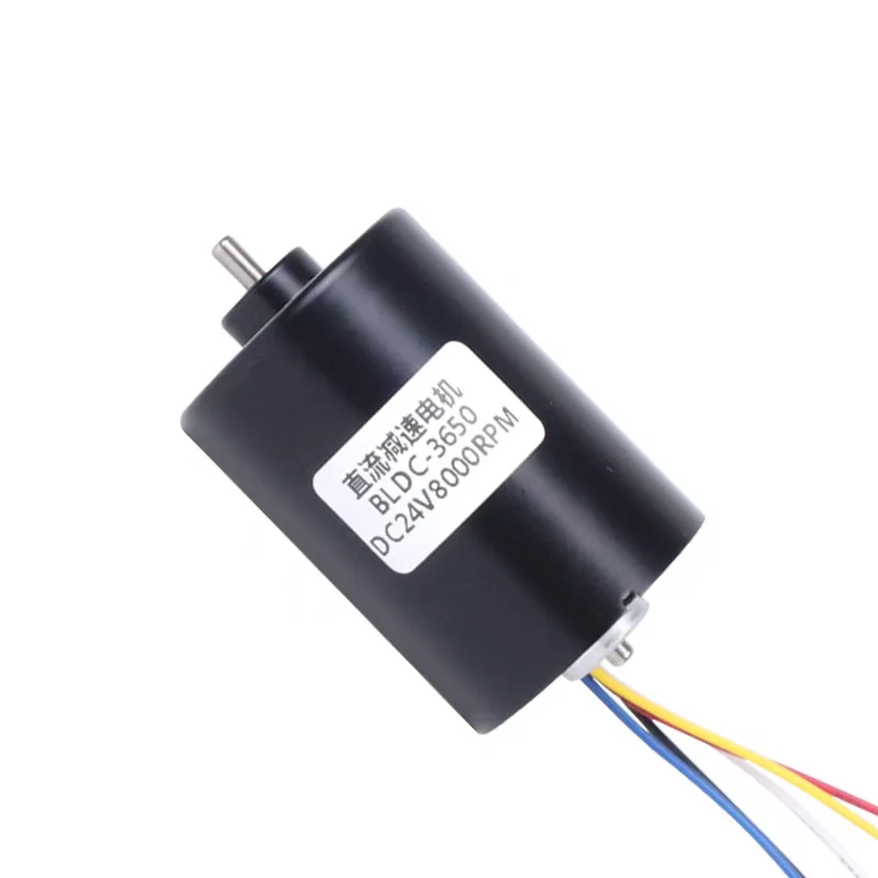 3650 Brushless Motor DC 12V 24V High Speed 4000rpm 8000rpm PWM Forward Reverse Electric BLDC Engine