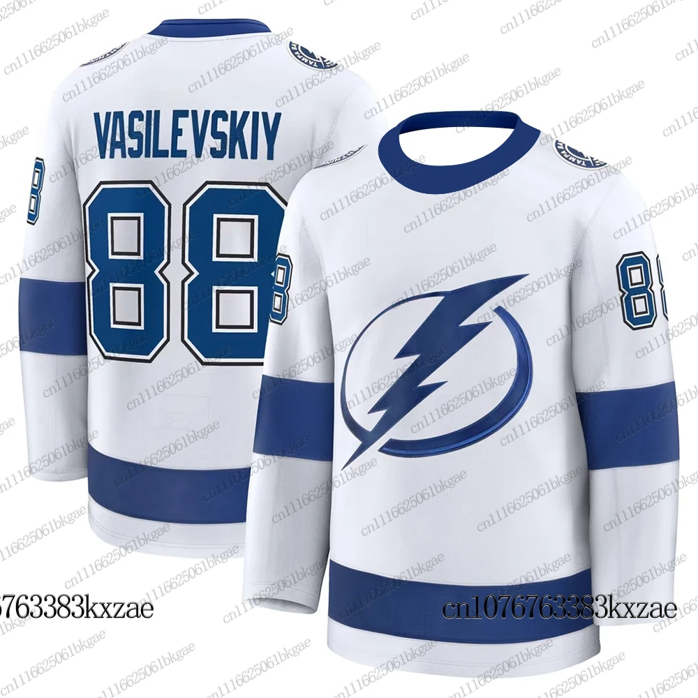 Autumn Winter New Ice Hockey Jerseys For Men Tampa Bay Lightning Hockey Jerseys Casual Sports Long Sleeve Tees Women Man Jersey