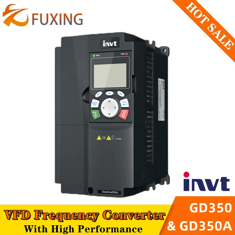 

INVT Inverter GD350 GD350A-1R5G-2R2P-2R2G-003P-004G-5R5P-5R5G-7R5P-4 VFD Frequency Converter 380V Drive 1.5kw 2.2kw 4kw 5.5kw