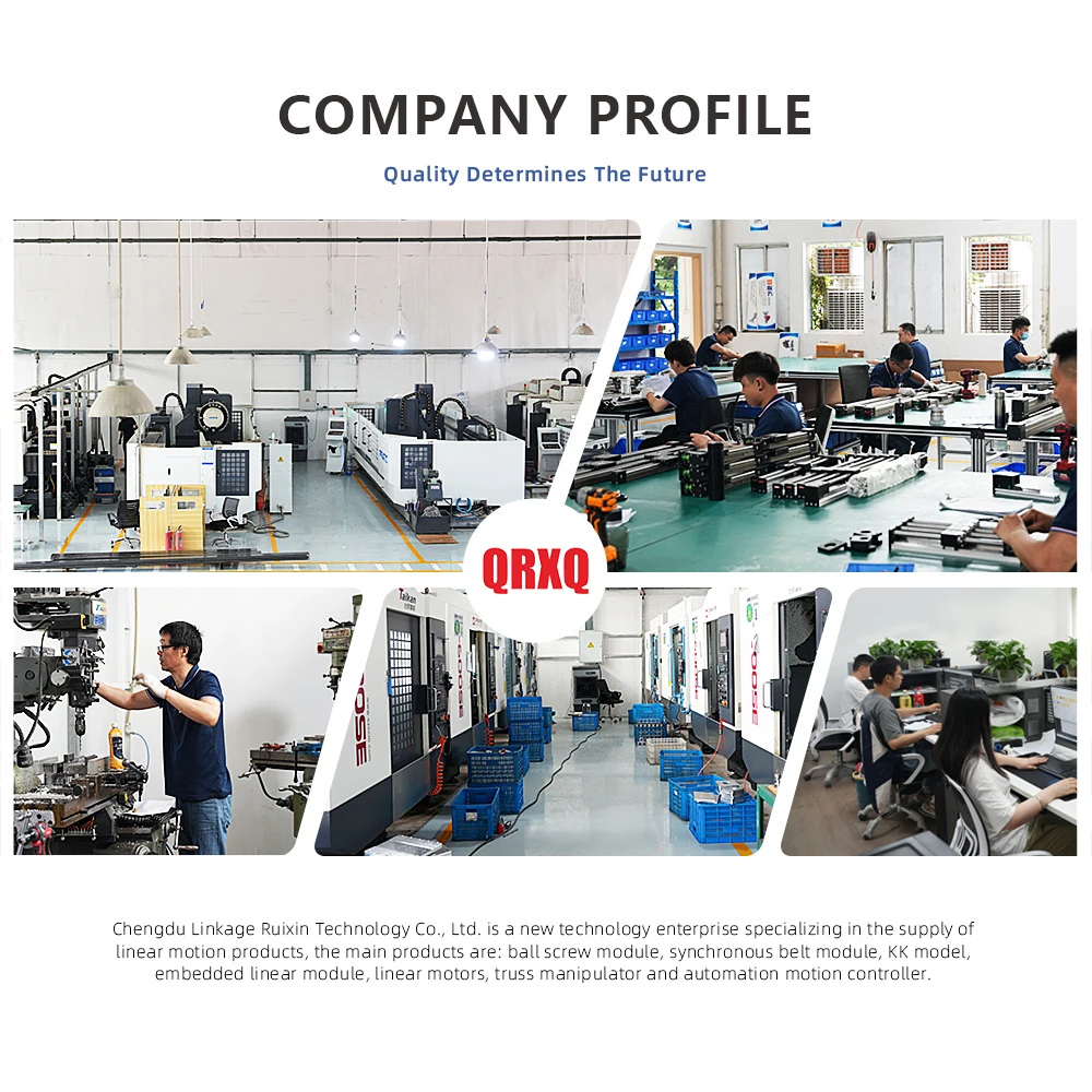 QRXQ RXP30XYZ-H Custom Size 100mm-6000mm CNC Linear Motion Guides For Robotics Projects Gantry Guideway Linear Rails Gantry