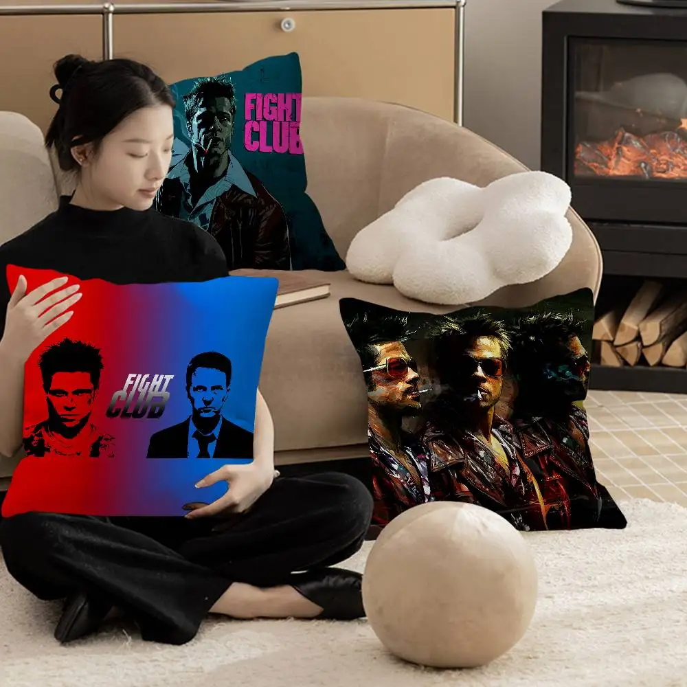 Movie Fight ClubS Cushion Cover Decorative Pillow Sofa Home Decor Case Pillow Cases