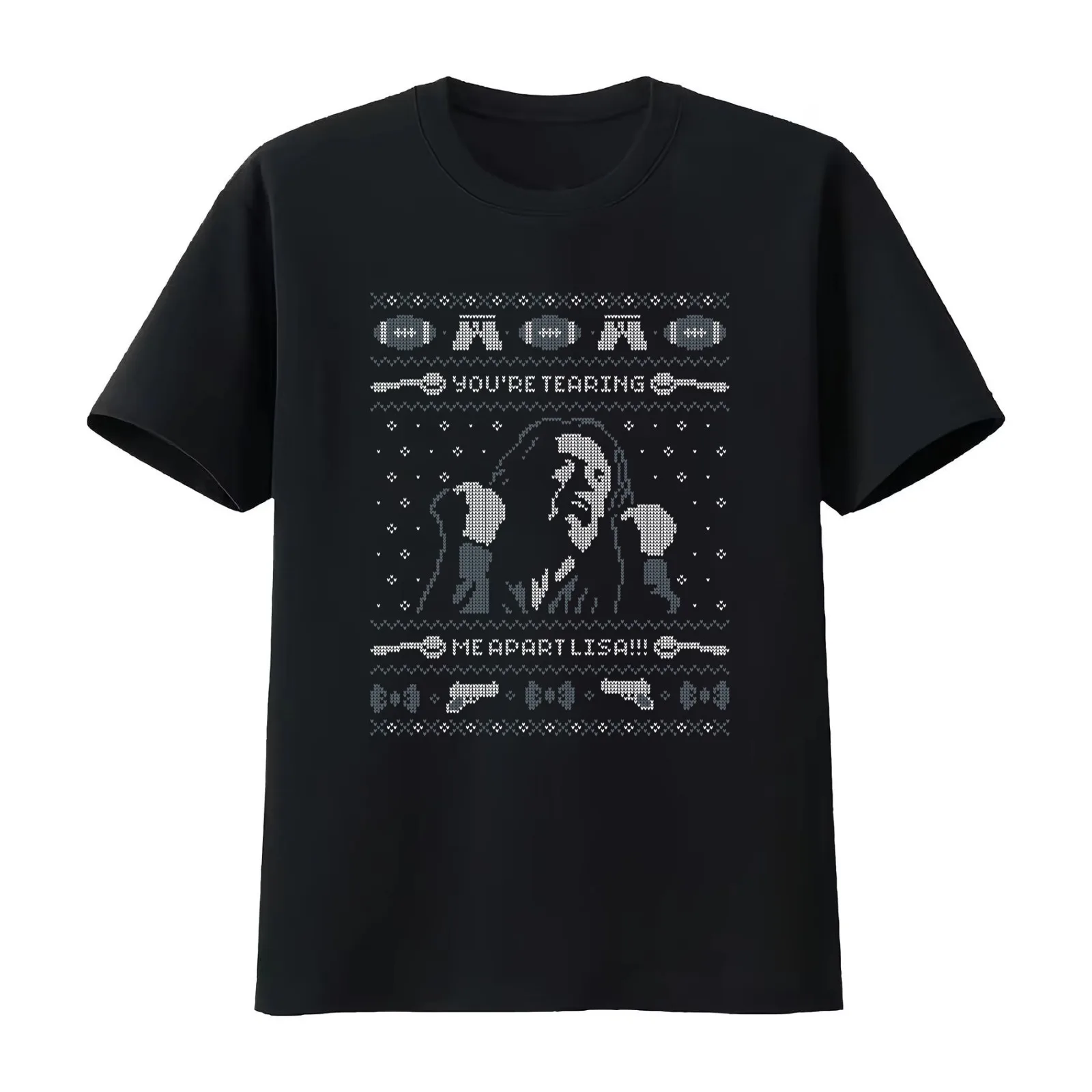 YOU'RE TEARING ME APART LISA!!! T-Shirt Summer Casual Cotton Tee Oversized Streetwear Tops Vintage Graphic Print 100% Cotton