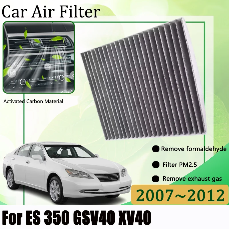 

Cab Air Conditioner Filter For Lexus ES 350 GSV40 XV40 2007-2012 Air Filter Auto Gadgets Replacement Dust Tools Car Accessories