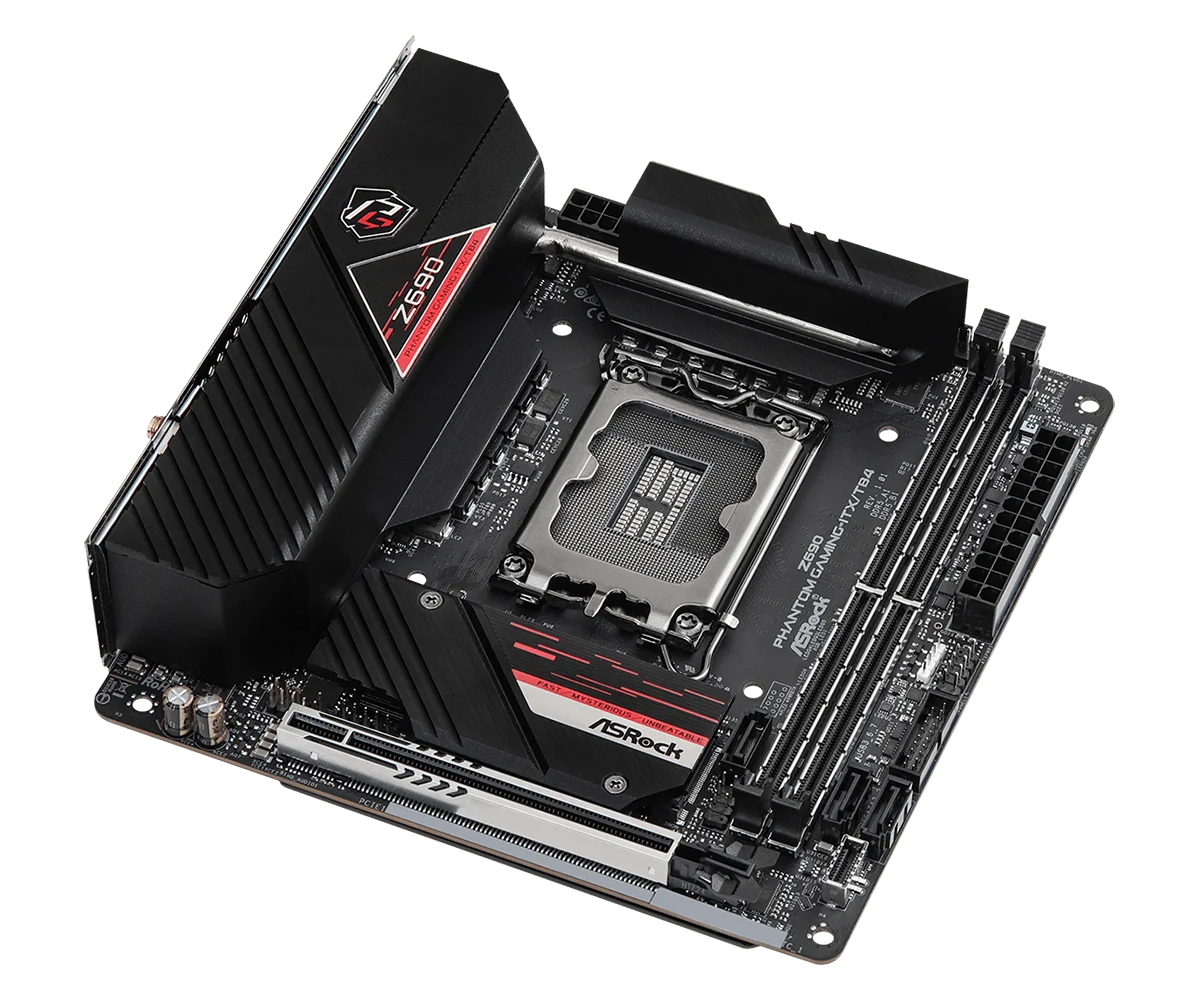 Материнская плата ASROCK Z690  – обзор и цена Lga 1700 Ddr5 Itx Motherboard