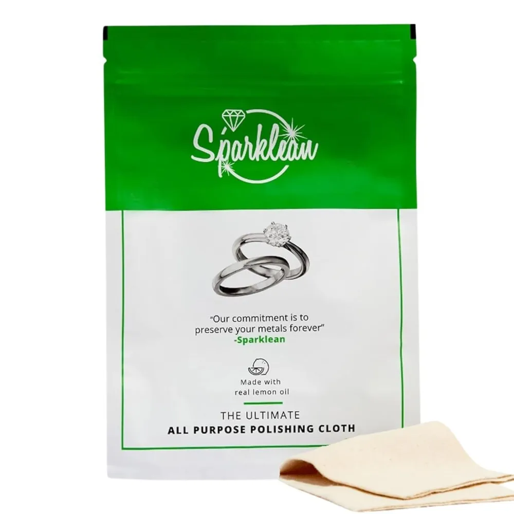 

Lemon Oil Polishing Cloth Removes Tarnish and Light Scratches from All Metals Lasts Two Years Eco Friendly