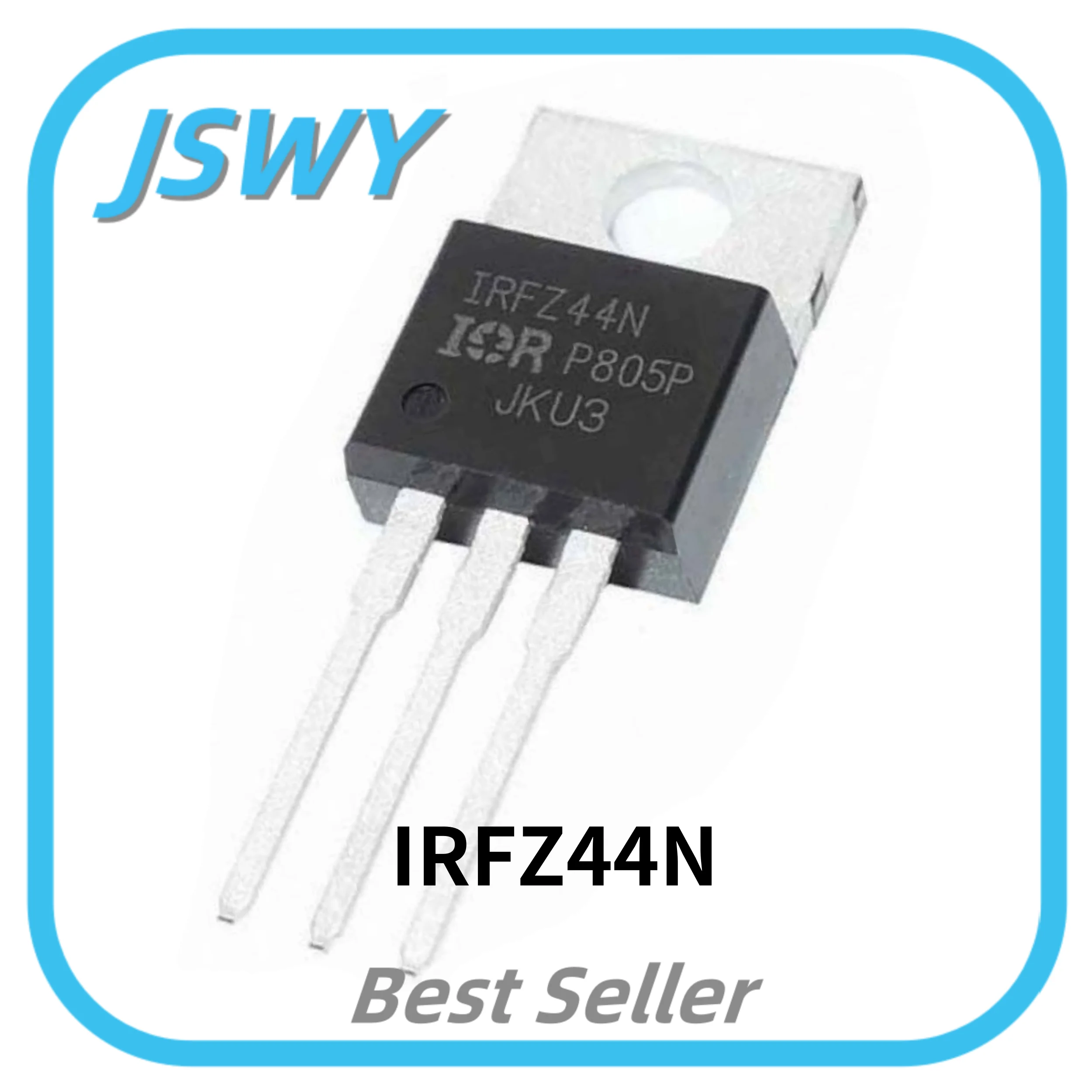 10~100pcs IRFZ44N IRFZ44NPBF TO-220 N-Channel 55V 49A MOSFET Original Stock