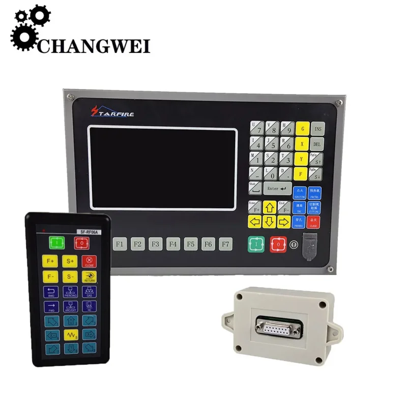 Plasma Flame Motion Control System SF-2100C Water Laser Cutting Machine Controller Compatible With StarCAM, FAS