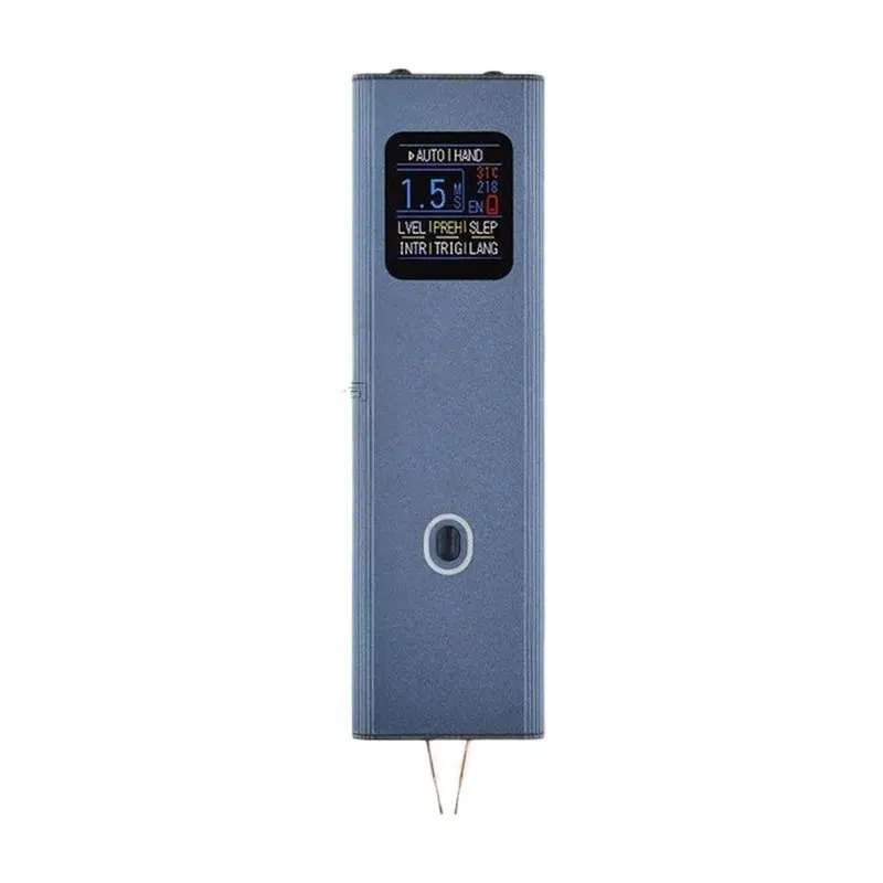 ABVG-For 18650 Lithium Battery Compatible Spot Welder DIY Handheld Double Pulse Spot Welding Machine Screen Display