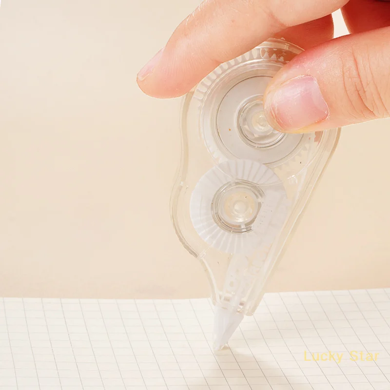 Simple Transparent Correction Tape Cute Portable Student Office Correction Tape Stationery