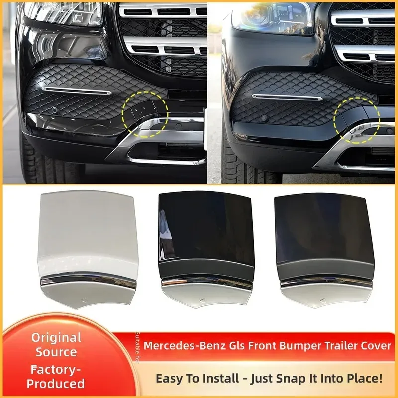 For Mercedes Benz W167 GLS Front Bumper Tow Hook Cover Rescue Cap Trailer Eye Plug 1678855002