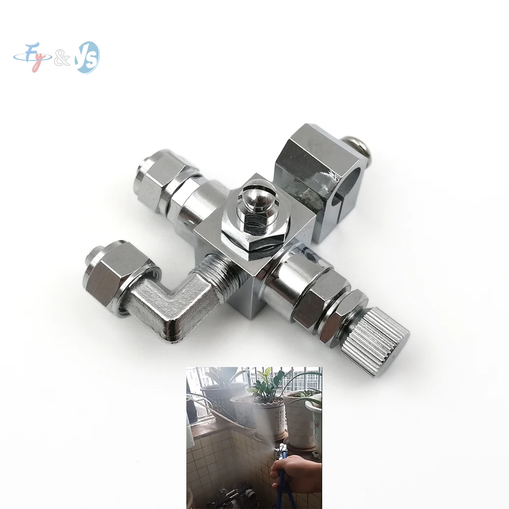 ST-7 Spray Gun Adjustable Pneumatic Atomizer for Paint Wave Soldering Assembly Line High Atomization Industrial Coating