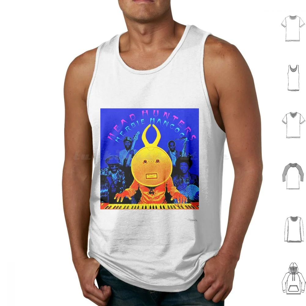 Head Hunters ( Album ) Tank Tops Vest Sleeveless Funk Soul Music Jazz Band Album Album Cover