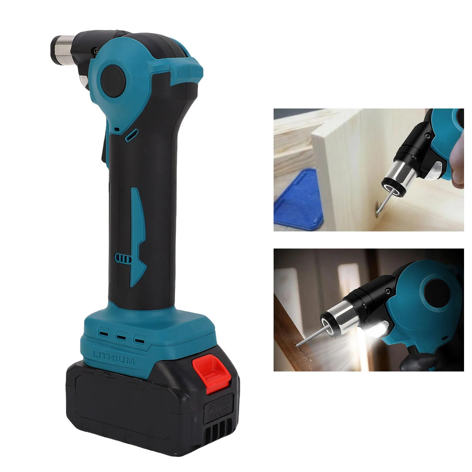 مطرقة أظافر لاسلكية تعمل بالبطارية بدون فرش، مجموعة أدوات تأطير شعاع كهربائي لمشاريع النجارة