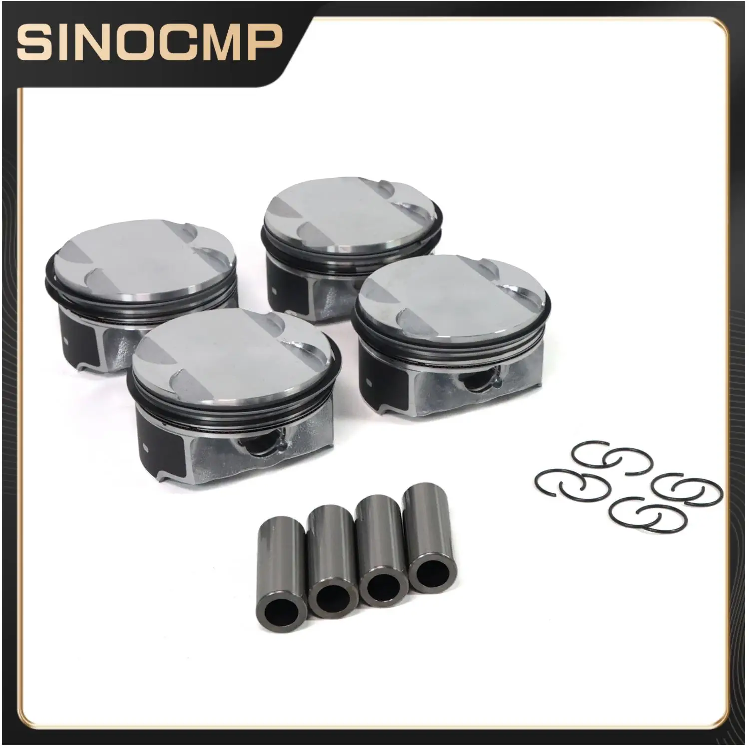 

Engine Piston &Rings Kit 12578324 For Chevy Captiva Cobalt Equinox HHR Impala 2.4L Engines&Components Pistons Rings Rods & Parts