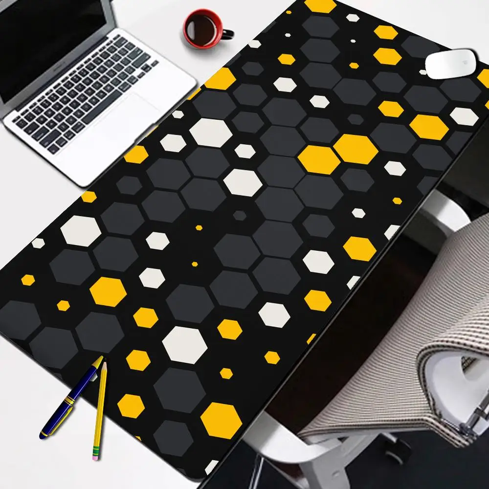 

Аниме шестиугольный сотовый коврик для мыши игровые аксессуары Gabinete ПК геймер компьютерная клавиатура настольный коврик резиновый большой коврик для ноутбука