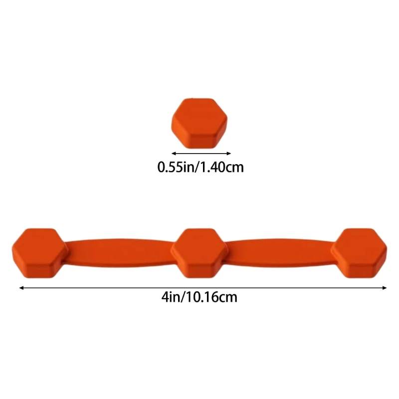 에어 프라이어 자석 실리콘 버클 2로 라이너를 안전하게 잡고 요리하는 동안 주방 안전을 향상시킵니다.