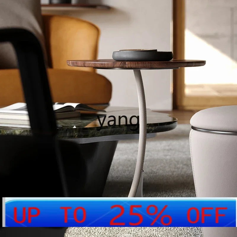 

LTT side few living room new simple modern creative whole house matching walnut corner few