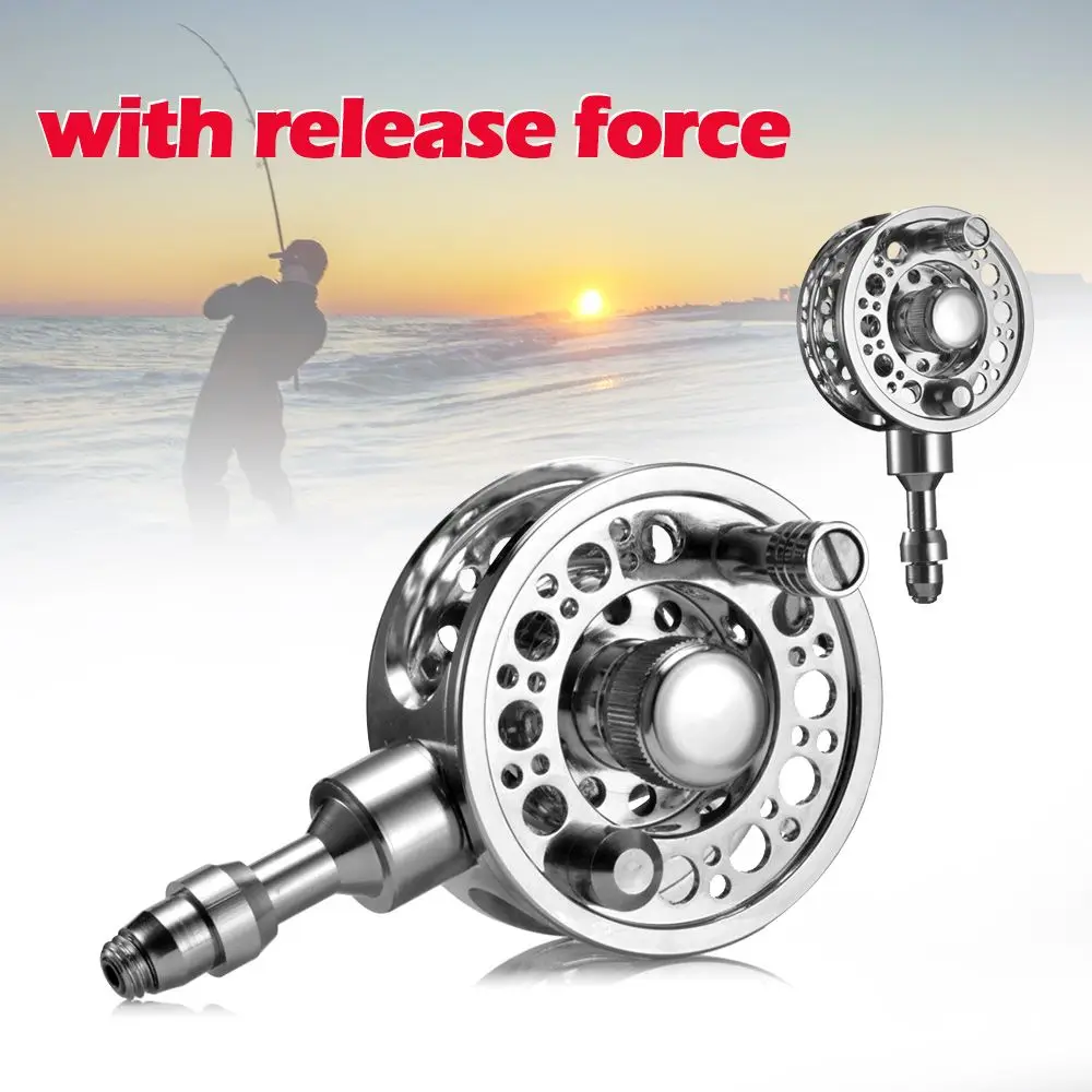 1Pc Modifiable Metal ZhongTong Wheel Aluminum Alloy Cable Wheel ZQ60 Ceramics Fishing Reel ZhongTong Rod Hand Wheel