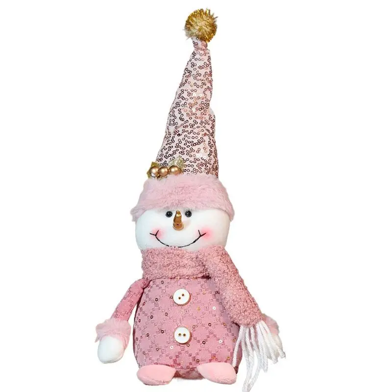 Christmas decorations Christmas Rudolph faceless doll Santa snowman elk doll ornament gift