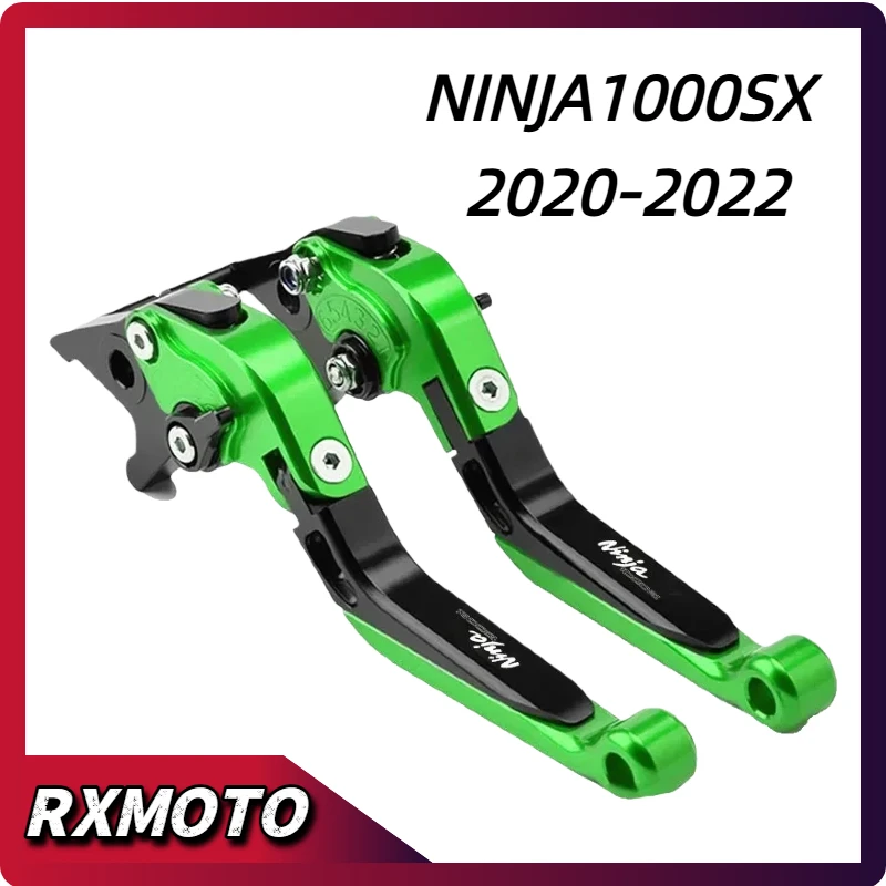 

For NINJA1000SX Ninja 1000 sx 2020-2022 2021 high quality Motorcycle Accessories Folding Extendable Brake Clutch Levers