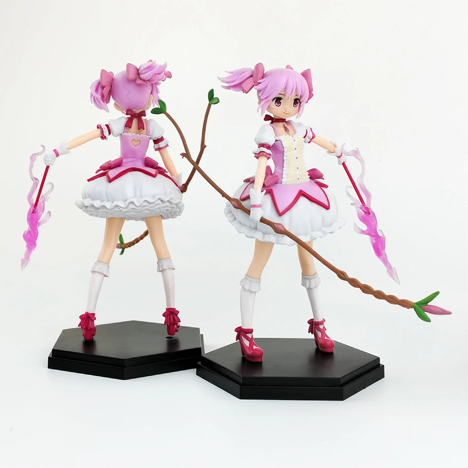 Puella Magi Madoka Magica أنيمي الشكل Kaname Madoka الشكل ماجيك فتاة Kawaii عمل أرقام لطيف نموذج لعب للأطفال هدية #4