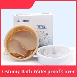 Ostomy Waterproof Protection Cover Stoma Bath Assistance Adjustable Protector Stoma Care