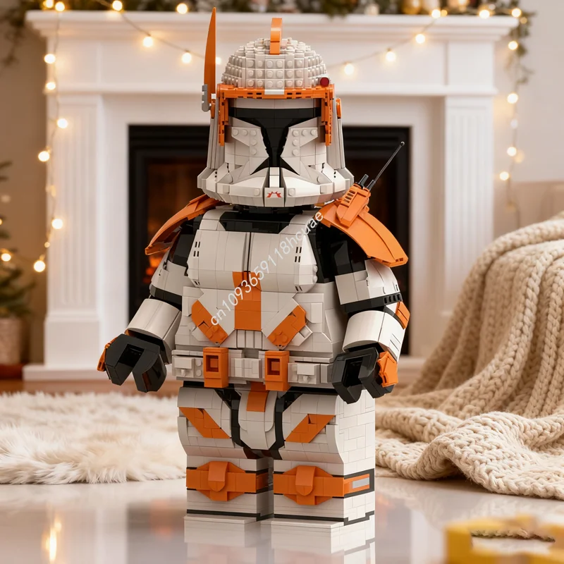 

2023 шт. MOC Commander Cody Phase 1 Мегафигурка подходит для модели Рождественский подарок Строительные блоки Сборка DIY игрушки Идея Дети