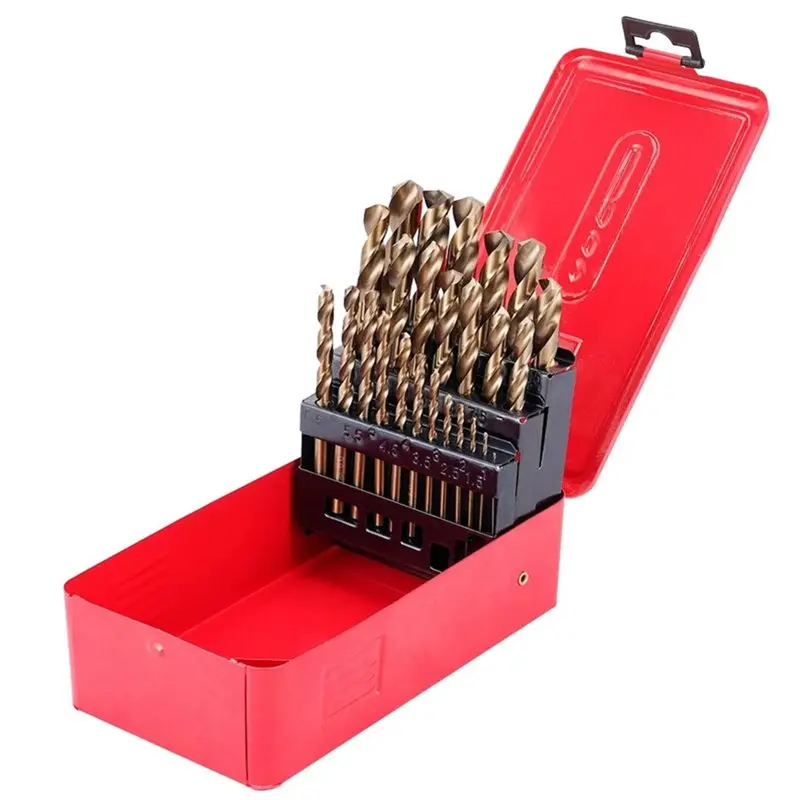 year-round-sale-m35-twist-drill-bit-set-25pcs-for-stainless-steel-wood-metal-drilling-with-iron-storage-box-included