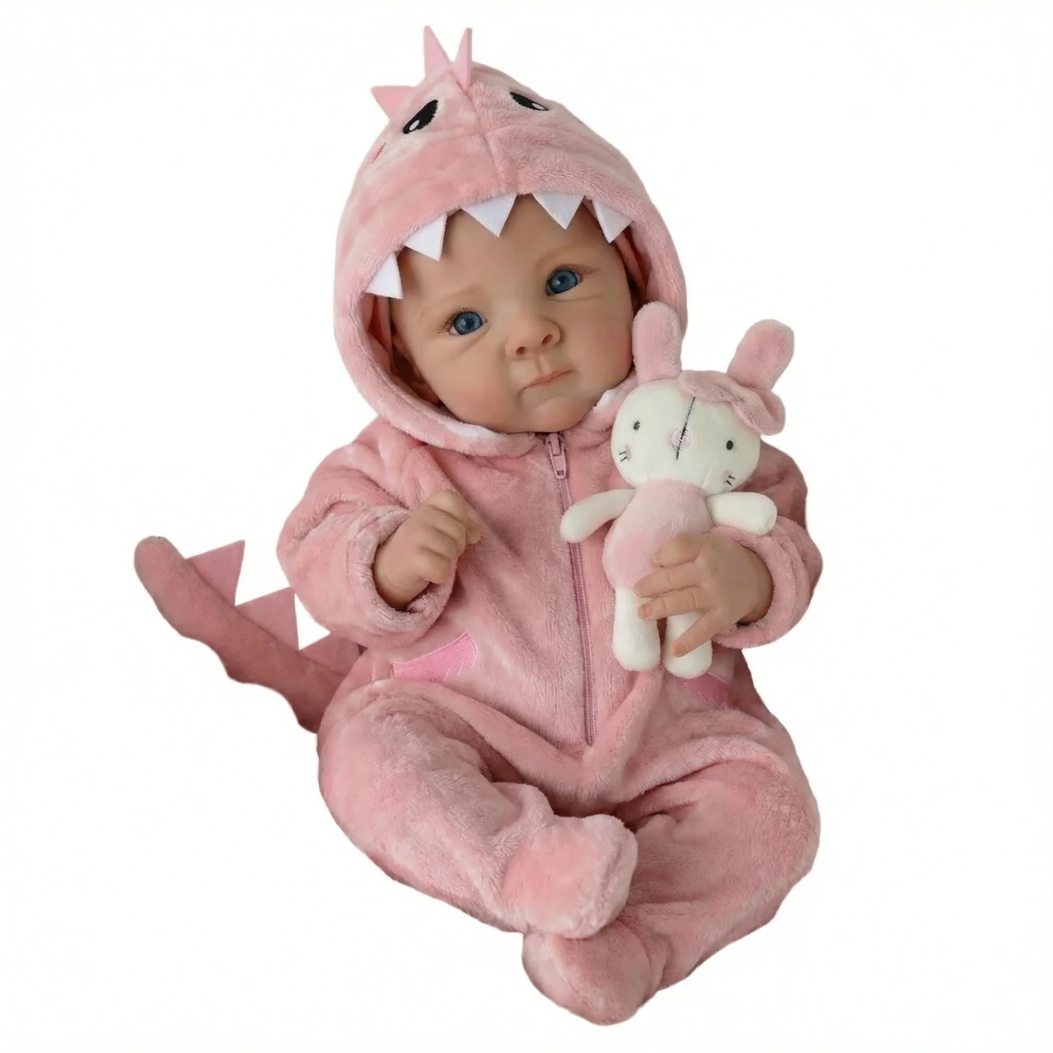 

Кукла Бетти 19 дюймов, виниловое и тканевое тело, реалистичная, мягкая, с многослойной росписью, 3D-эффект кожи с видимыми венами