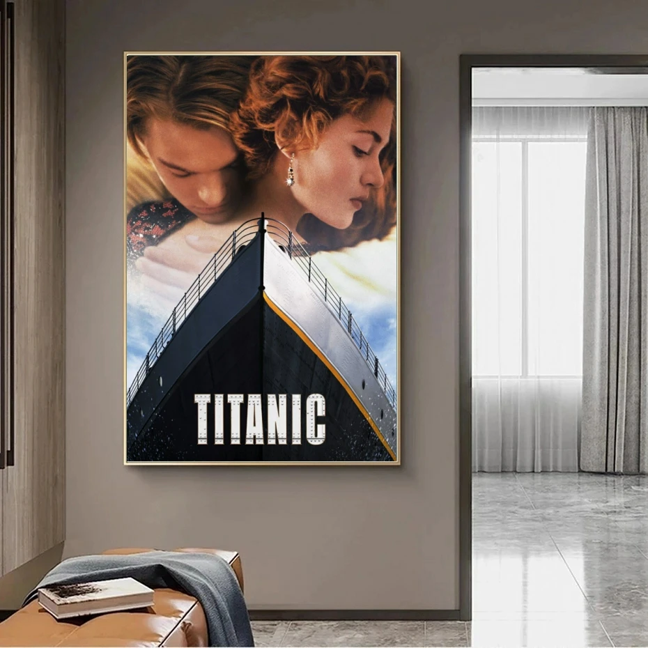 Titanic Romantic Movie 5D DIY Drills Diamond Painting Mosaic Love Story Cross Stitch Kits Rhinestones Embroidery Home Decor Gift view 3