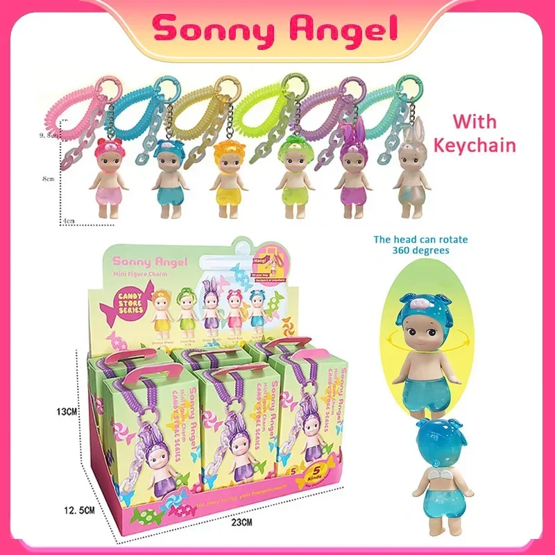 

Sonny Angel Blind Box Birthday Series Cartoon Anime Figures Ornaments Fans Desktop Car Ornament Christmas Gift