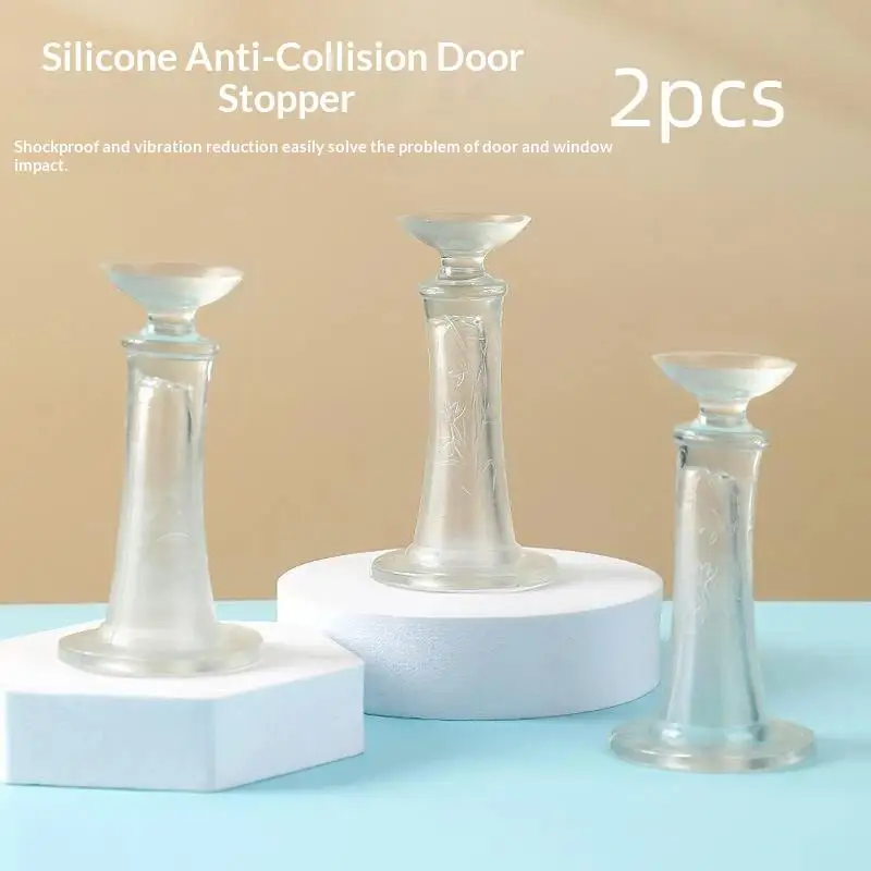 Mute Non Punch Collision Door Stopper Bumper Pad 2/10Pcs Wall Protection Buffer Household Door Wall Shock Absorbing Accessory
