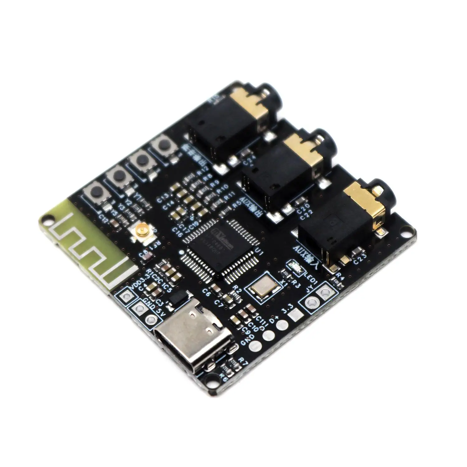BP1048 Bluetooth 5.3 DSP Tuning Board TYPE-C USB Audio Stereo Preamp EQ Soundkarte DIY BT Lautsprecher Auto Zuhause PHONE Musikw – Detail 5
