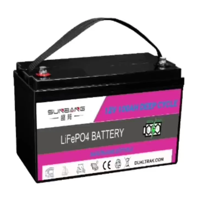 

Solar powered boat lithium batteries RV 12v 100ah lifepo4 battery pack