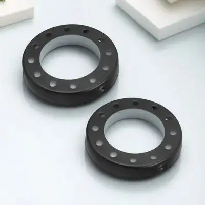 

2pcs Lamp Shade Ring Metal Light Fixture Parts For Ceiling Lamp Cover Decor Finish Durable Replacement Ring For Diy